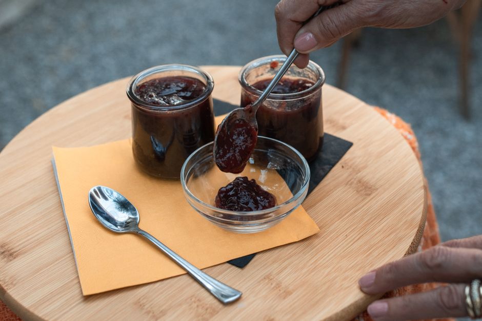 Confiture de pêches maison