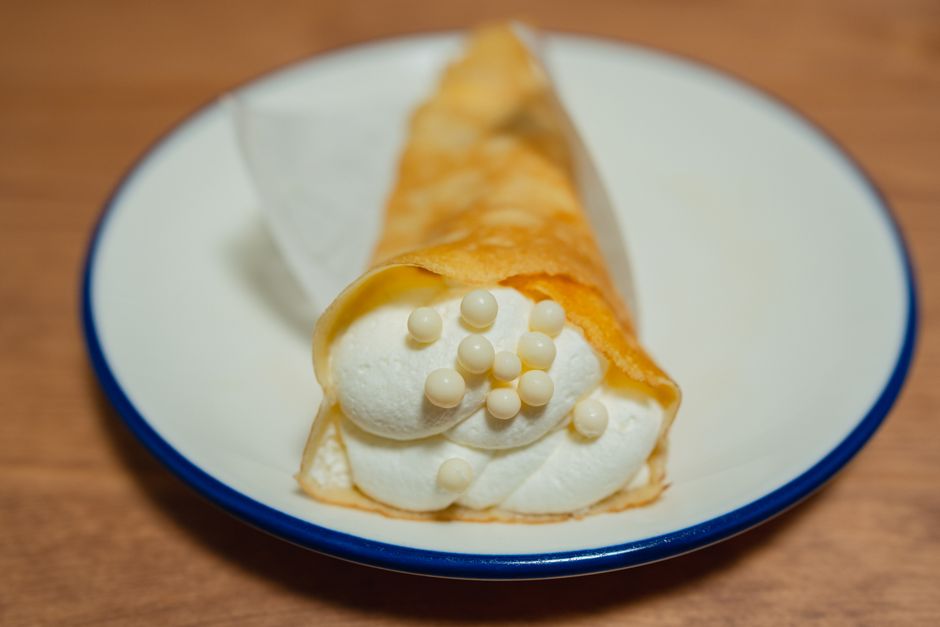 Crêpes Suzette flambées à l'orange et au Grand Marnier