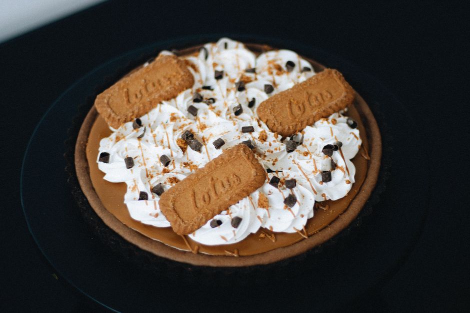 Tarte aux speculoos